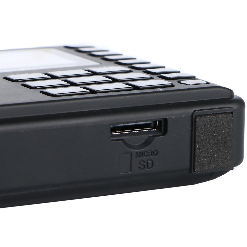 DEGEN DE1129 Zestaw zapasowy Cyfrowy DSP Krótkofalówka Przenośny BCL FM Pasmo światowe 248 stacji Zaprogramowane nagrywanie i głosowa Wbudowana karta MicroSD 4 GB USB Uśpienie
