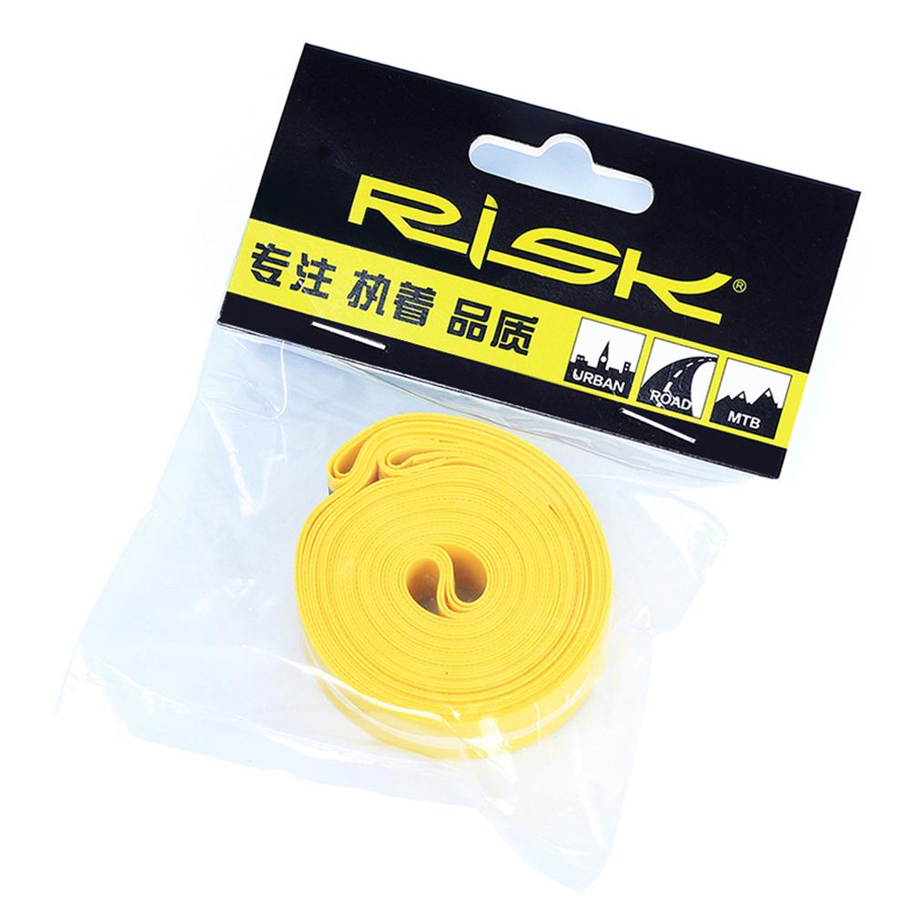 Bicycle Rim Strip for RISK Tire Liner Tube Protector Anti-puncture Tire Pad for 700C 26 27.5 29 inch 2 Pack