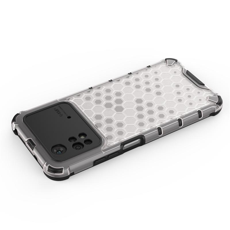 For Xiaomi Poco M4 Pro 4G Case Luxury Transparent Armor Back Cover For Poco Poko Pocco Little M4Pro M 4 Pro 4Pro M4 Pro Cases