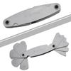 Measuring Radius Template R Gauge R1-6.5 7-14.5 15-25 26-80 Radius Gage Plate Fillet Gaug External Internal Measuring Tool