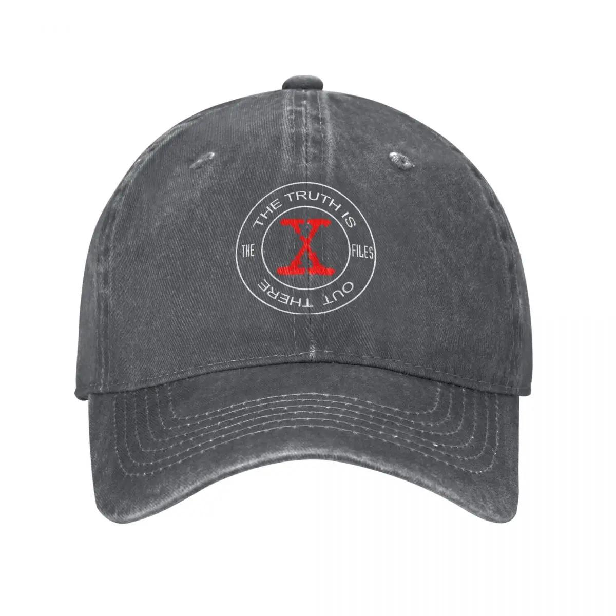 The X Files Wisdom Unisex Baseball Cap TV shows Distressed Denim Hats Cap Fashion Outdoor Workouts Headwear Adjustable