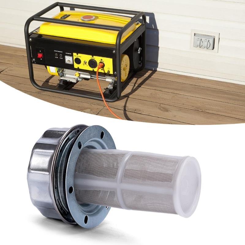 Bouchon de réservoir de carburant anti-débordement 87 mm ABS Bouchons de réservoir de carburant industriels pour groupe électrogène et pièces de machines à pompe