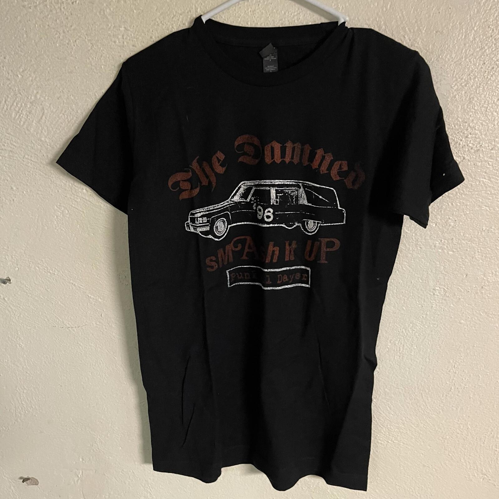 Band T-Shirt - THE DAMMED - Smash It Up - Black - Medium XXXL