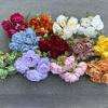 Artificial Flowers Peony Rose Vintage7Head Silk Flowers for Wedding Desk Room Party Bouquet Fake Flower Arrangements Home Decor