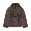 Women's Toka imitation fox fur coat women's autumn and winter new fur fur coat