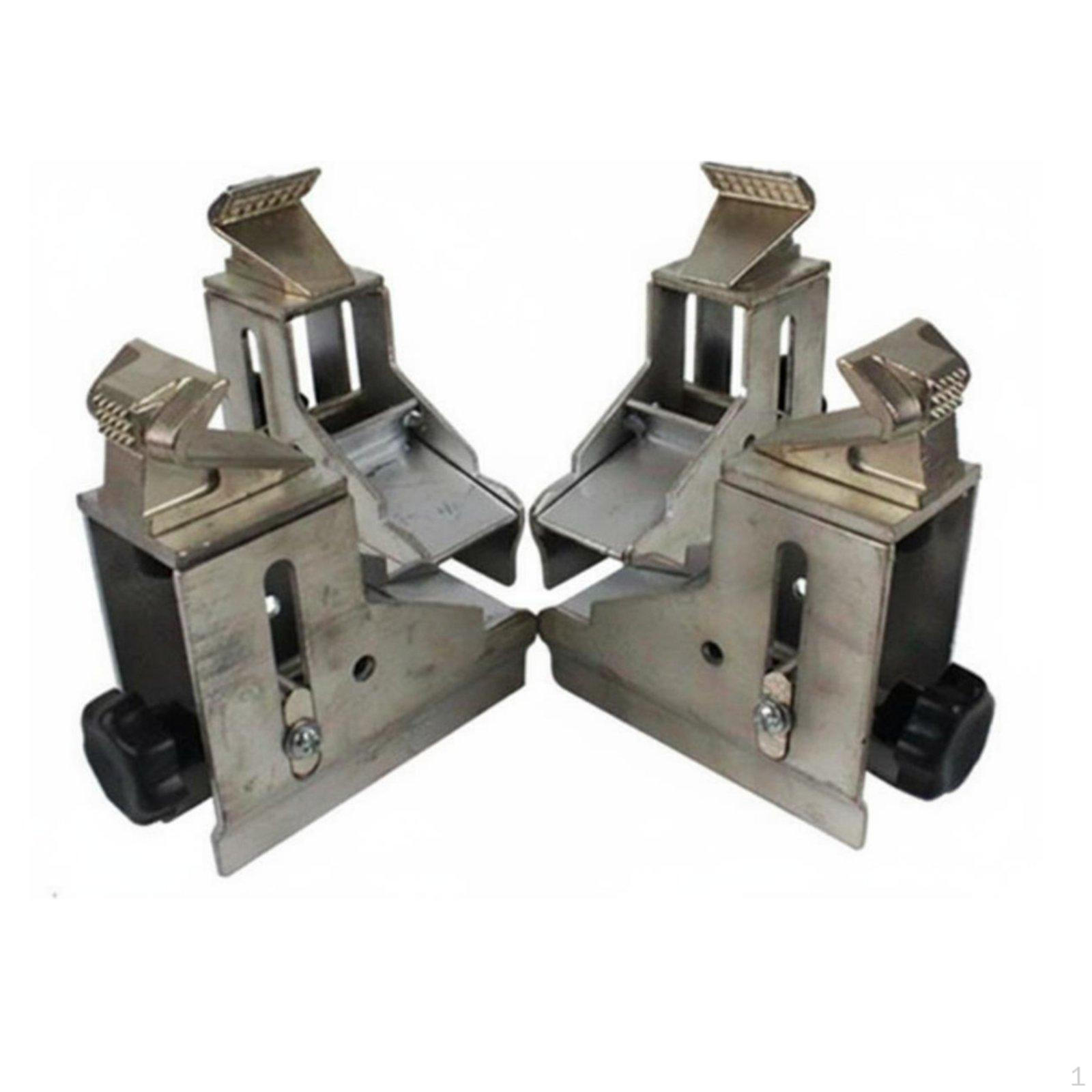 4 Pieces Motorcycle Tire Changer Clamps