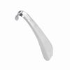 Stainless Steel Shoe Horn, Premium Metal Shoe Lifter with  ing Hole and Cambered Design, for Elderly Kids Pregnant Women and People with Back Pain