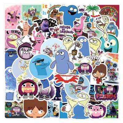 55 Imaginary Friend Graffiti Stickers Decorate Suitcase Laptop Mobile Stickers