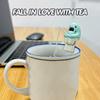 Kleiner Hai Tee-Ei Hai-förmig Tassenrand-Hänger Kräuterteebeutel Kaffeefilter Diffusor Sieb Wiederverwendbare Tee-Accessoires