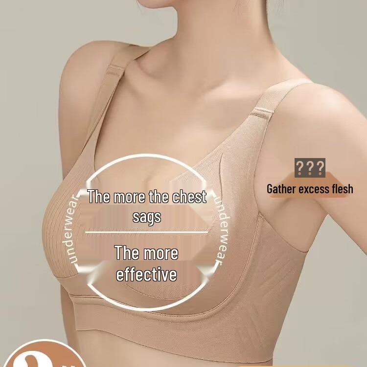 Damen Nahtloser Bügelloser BH - Bequem, Verstellbar, Lift & Unterstützung für Kleine Brust