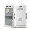 Dkny Dkhcp14Lprthsle Iphone 14 Pro6.1 Beżowy/Beige Hardcase Leather Mono Stripe & Metal Logo
