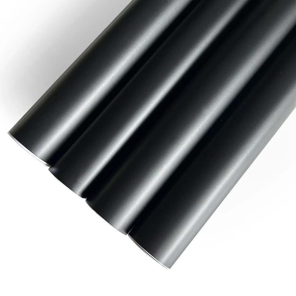 Matte Black Vinyl Car Wrap Film Foil Sticker Sheet Vehicle Decal Window Trim Console Computer DIY Auto Motorcycle Decor Decals