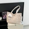 Women's Corduroy Mori-Style Handbag - Large Capacity, Versatile Retro School Bag