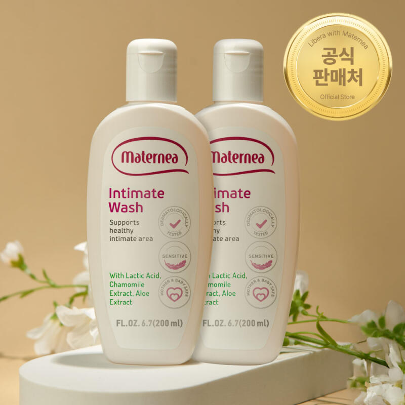 MATERNEA Mild Feminine Cleanser 200ml x 2 (for expectant mothers) Mild Feminine Cleanser 200ml Double Set