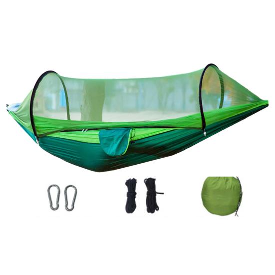 

Camping Hammock Mosquito Net Portable Hammocks Anti-Rollover Design for Outdoor Camping Hiking Beach Backpacking 3