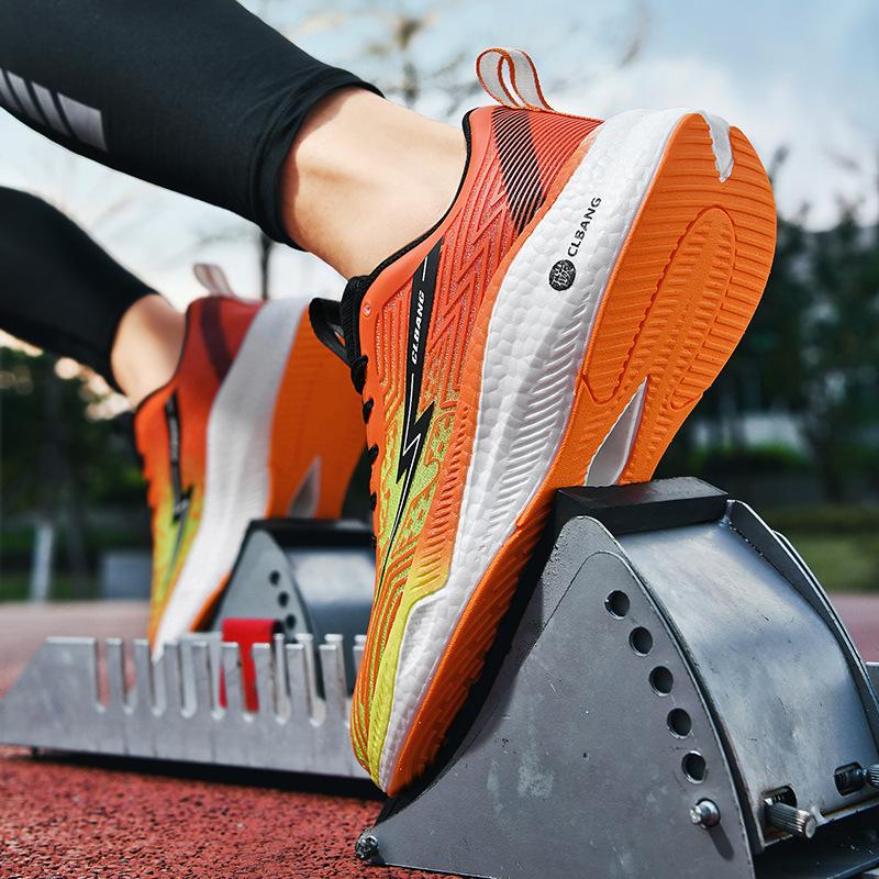Sneakers Running Shoes Rubber Sports Casual Shoes Trend Fashion Students Summer New Men's Shoes Mesh Soft Sole