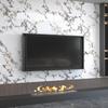 Adrmpest Marble Remake Wallpaper and Glossy Wall Stylish Ivory Marble Sheet for Furniture and Easy for 40cm Wide x 300cm Long Sticker, Thick,