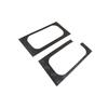 For Land Rover Defender 90 110 130 2004-19 Aluminum Alloy Car Rear Trunk Side Window Glass Frame Cover Trim Sticker Accessories