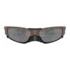 Oakley Removable Nose Bridge Design Injection Molded Square Sunglasses Unisex Sunglasses Multiple-Colors 0OO9529