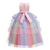 Unicorn Costume for Kids 8-10 Years 140cm Halloween Carnival Christmas Easter Children's Day Valentine's Day Pink Party Outfit Rochie Unicorn