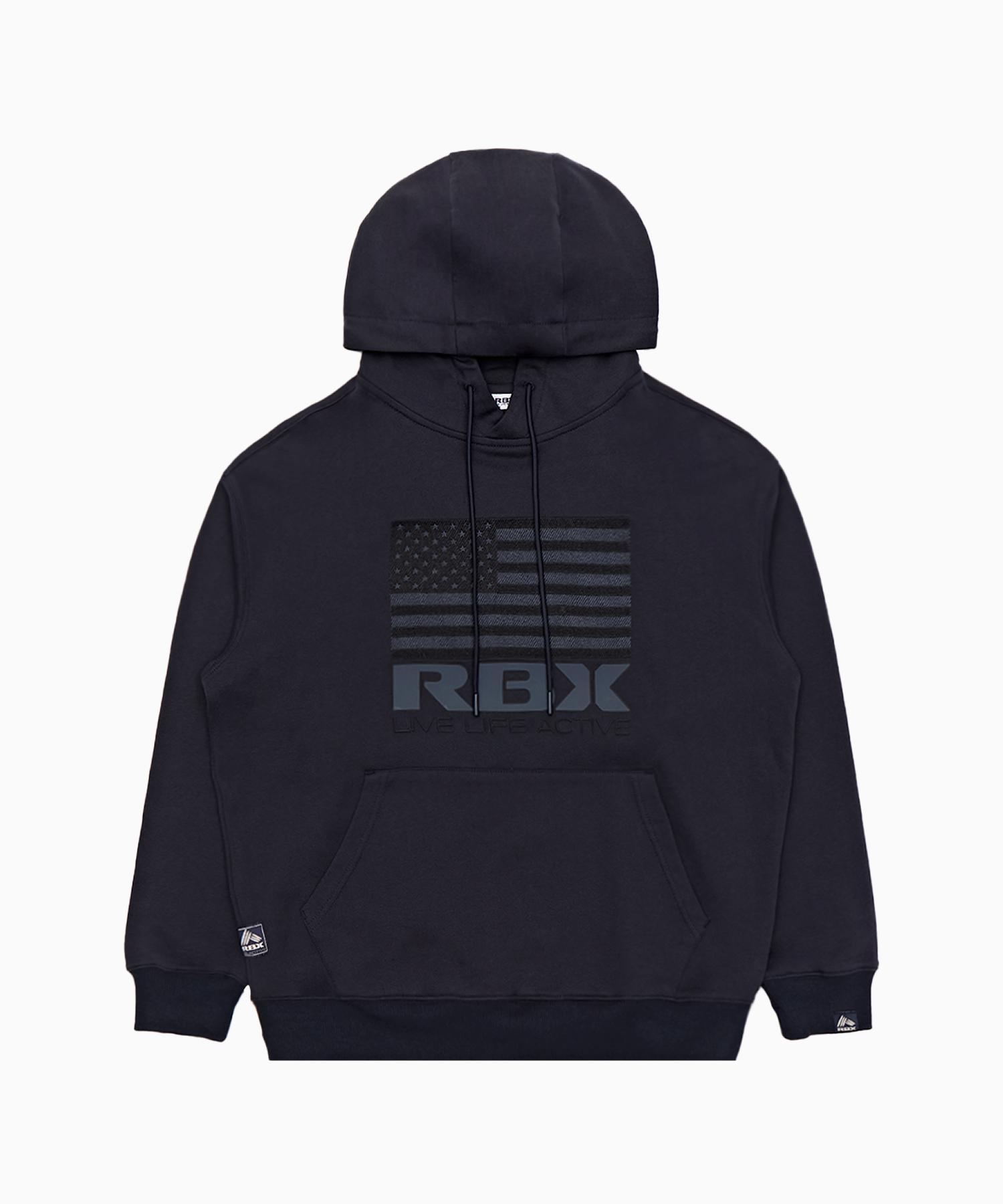 Rbx Usa Embroidered Hoodie Navy Navy/S