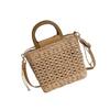 Chic Straw Handbag for Casual Outings Beach Trips and Festive Events