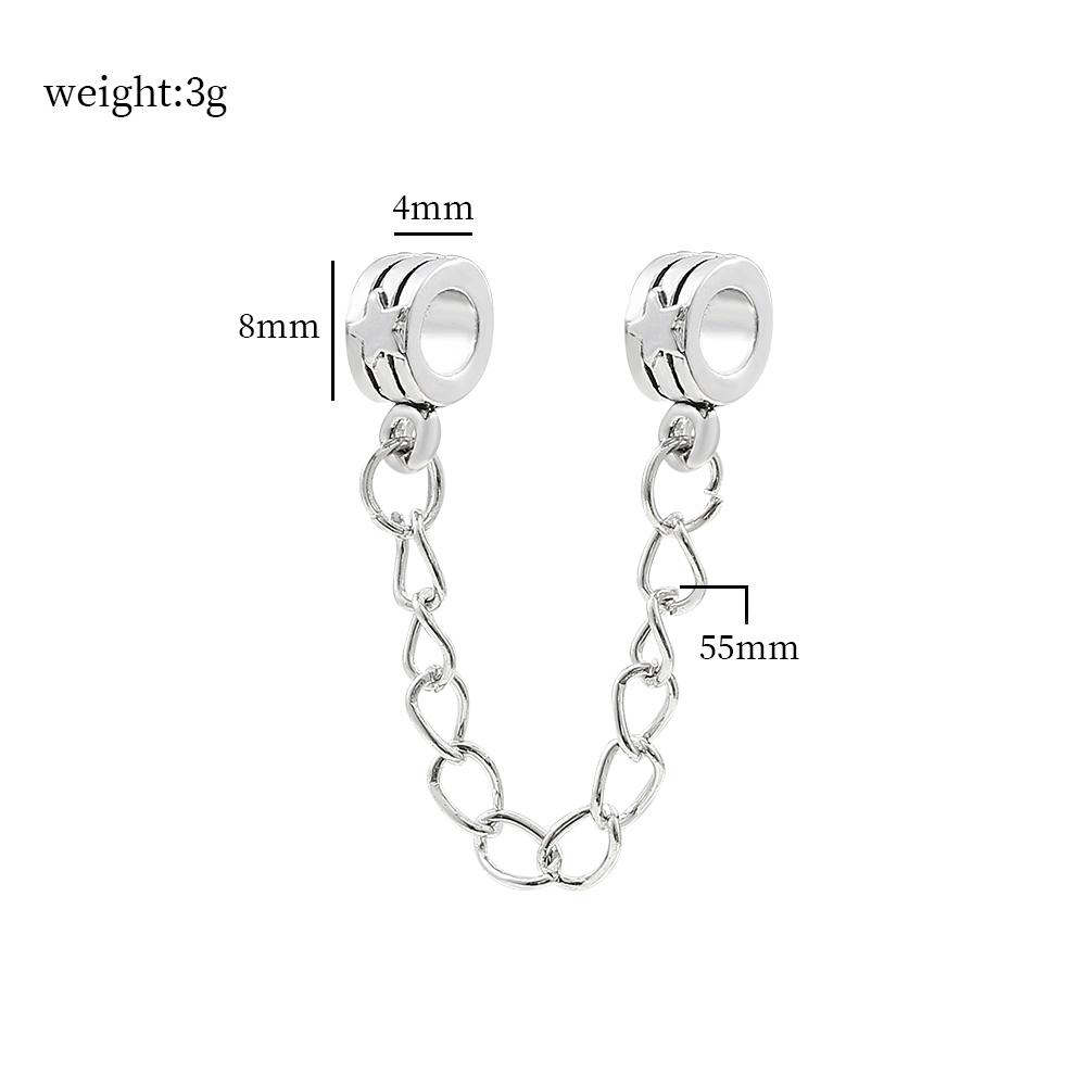 Bracciale con Charms per Figure di Film Perline Ciondolo Fai da Te Avengers Iron Man Spiderman Charms per Realizzazione Manuale Gioielli Accessori