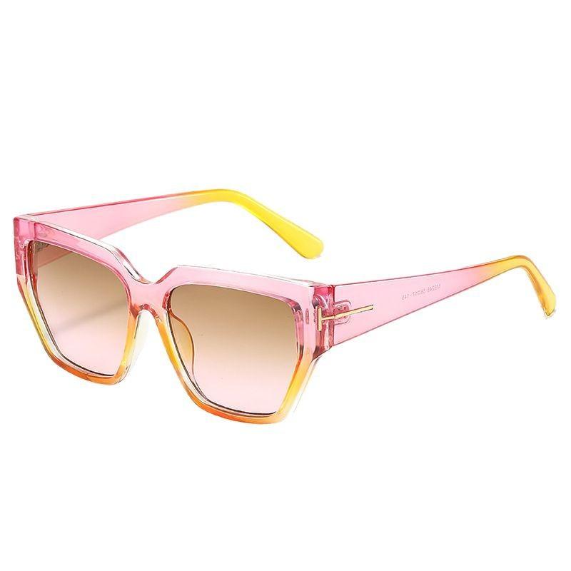 New Fashion Sunglasses Personalized Square Sunglasses Women's Retro Large Frame Sunglasses Women's Sunglasses M6248