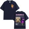 Rapper Mora Microdosis Tour Album 2025 Graphic T Shirt Unisex Hip Hop Fashion Vintage Cotton Short Sleeve Tshirt Unisex Streetwear
