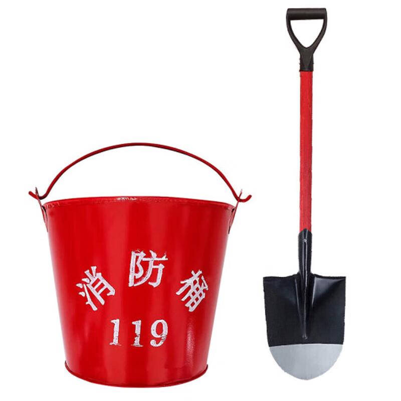 Emergency Fire Sand Bucket with Shovel Set