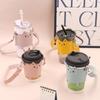 Anti Scalding Handheld Cup Sleeve PU Leather Cups Carrier Portable Water Mug Tumbler Holder Pouch