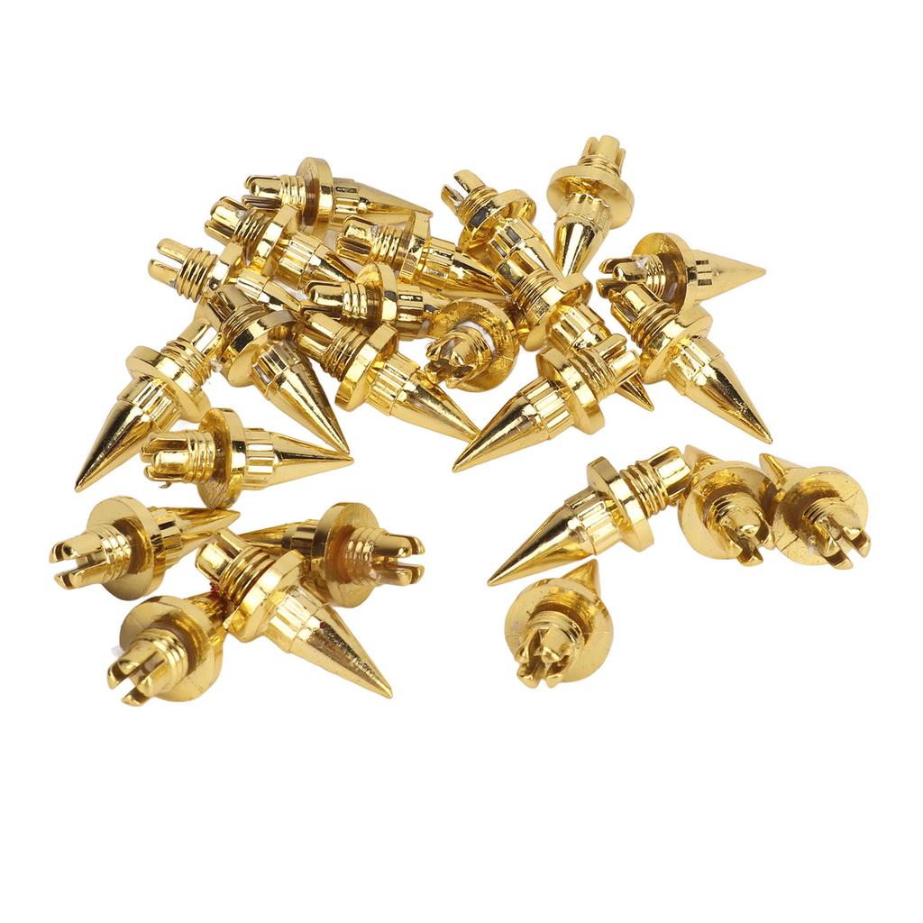 25Pcs Wheel   Rivet Nut Stylish Look Easy Installation Spike Wheel   Lip Rivet Nut for Wheels with Plastic Faux Rivets