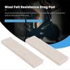 Exercise bike brake pads wool felt resistance drag pad 15 pcs replacement