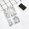 Custom PVC Plastic Clear Stamps for DIY Scrapbooking Photo Album Decorative Cards Making Clock 160x110x3mm