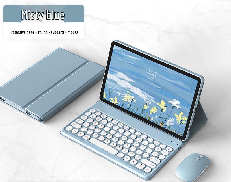 Xiaomi Tablet Protective Case with Bluetooth Keyboard and Magnetic Cap for Redmi Pad 2