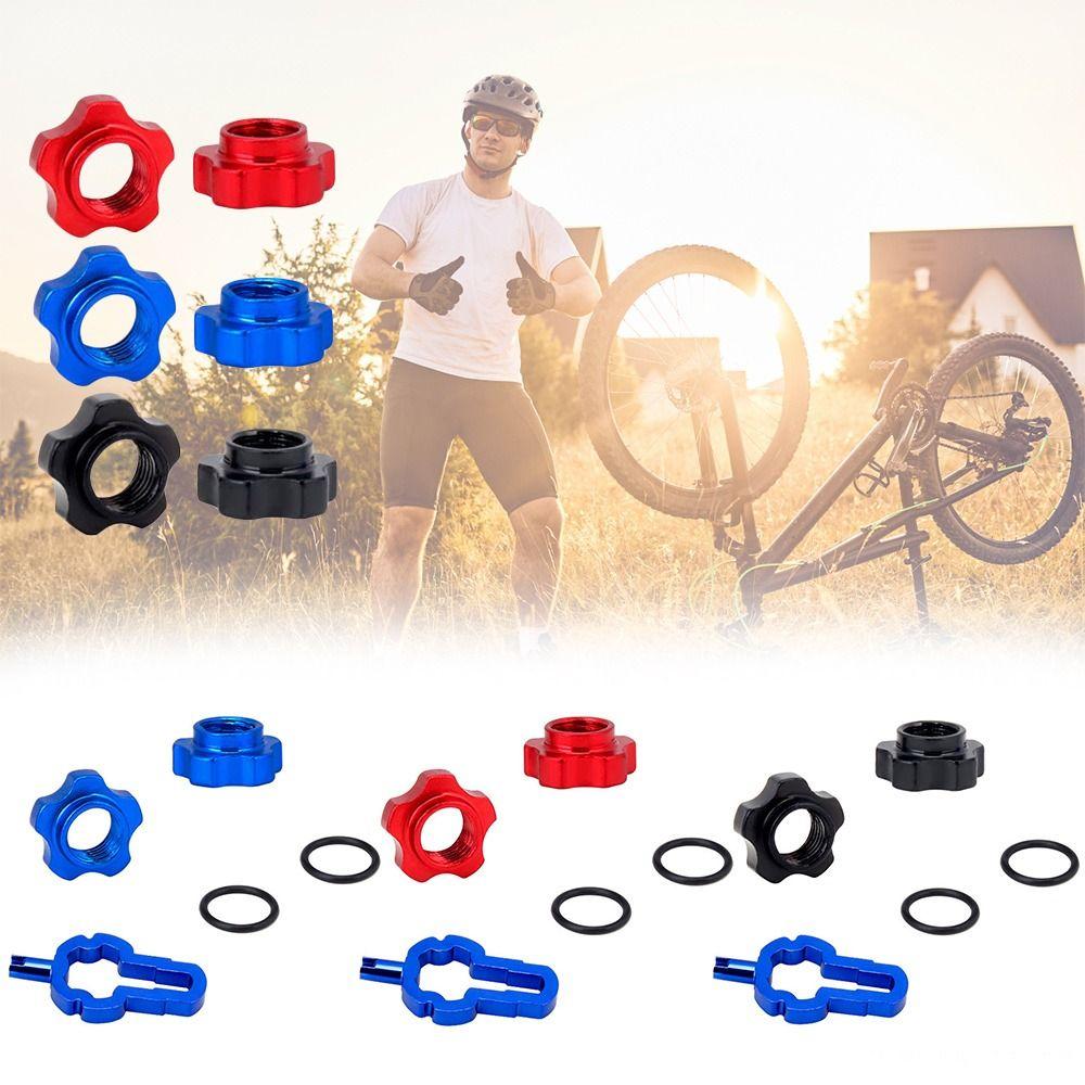 

Вакуумный горный велосипед с установочным ключом для шин, фиксатором сопла, гайкой клапана Presta, крышкой клапана шины