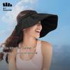 Beneunder Women's Open-Top Wide-Brim UV Protection Sun Visor