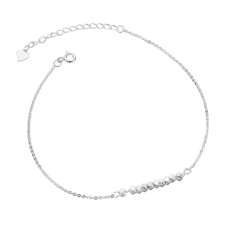 

Необычный квадратный браслет на ногу из стерлингового серебра 925 пробы - Оригинальный дизайн для студенток и девушек, 4206Y 925 Sterling Silver серебряный