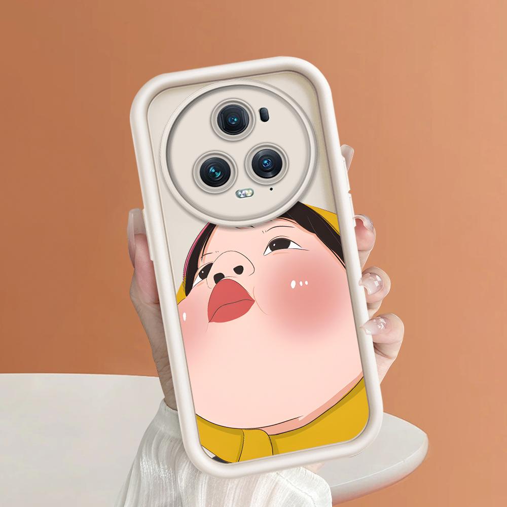 Soft Silicone Square Ladder Printing Pattern Phone Casing Full Cover Camera Shockproof Protection Rubber Case for Huawei Honor