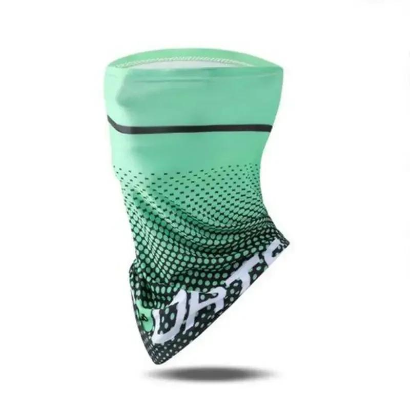 

1PC Sunscreen Mask Summer Outdoor Sunscreen Riding Mask UV Ice Silk Mask Cycling Mask зелений