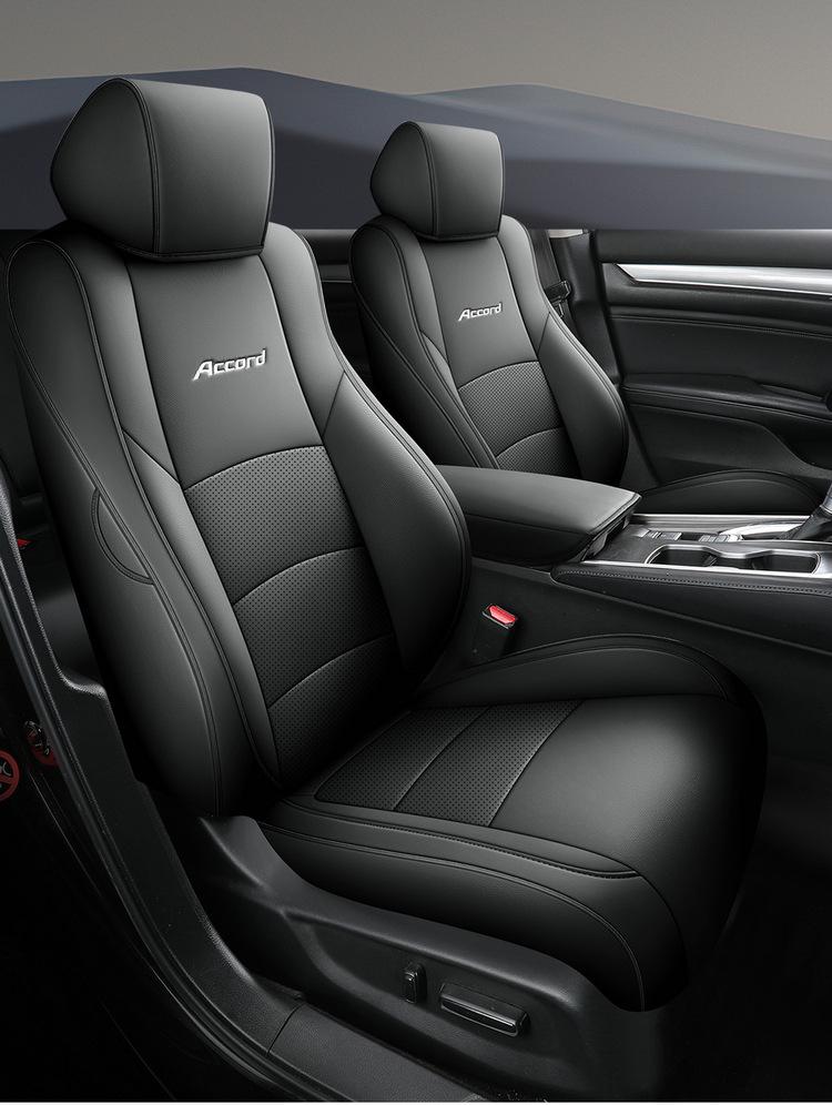 Accord Tenth Gen Leather Seat Cushion - Universal Fit, Four Seasons, Five-Seat.