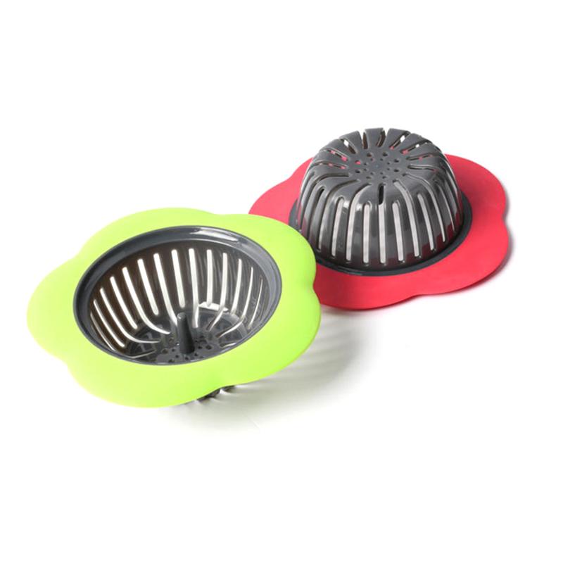 Kuchyně ve tvaru květiny Síťovina Dřez Odpad Silikonové sítko Hustý otvor Odtok vody Koupelna Odtokový otvor Odpadní otvor filtru na vlasy