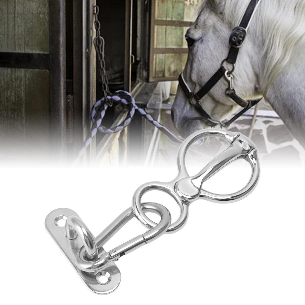 7Pcs Set Half Round Ring Horse Training Equipment Horse Tie Ring Part Professional Use