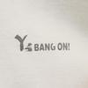 Y's BANG ON! Made In Japan Logo Print Short Sleeve T-shirt Youji Yamamoto Men's Used