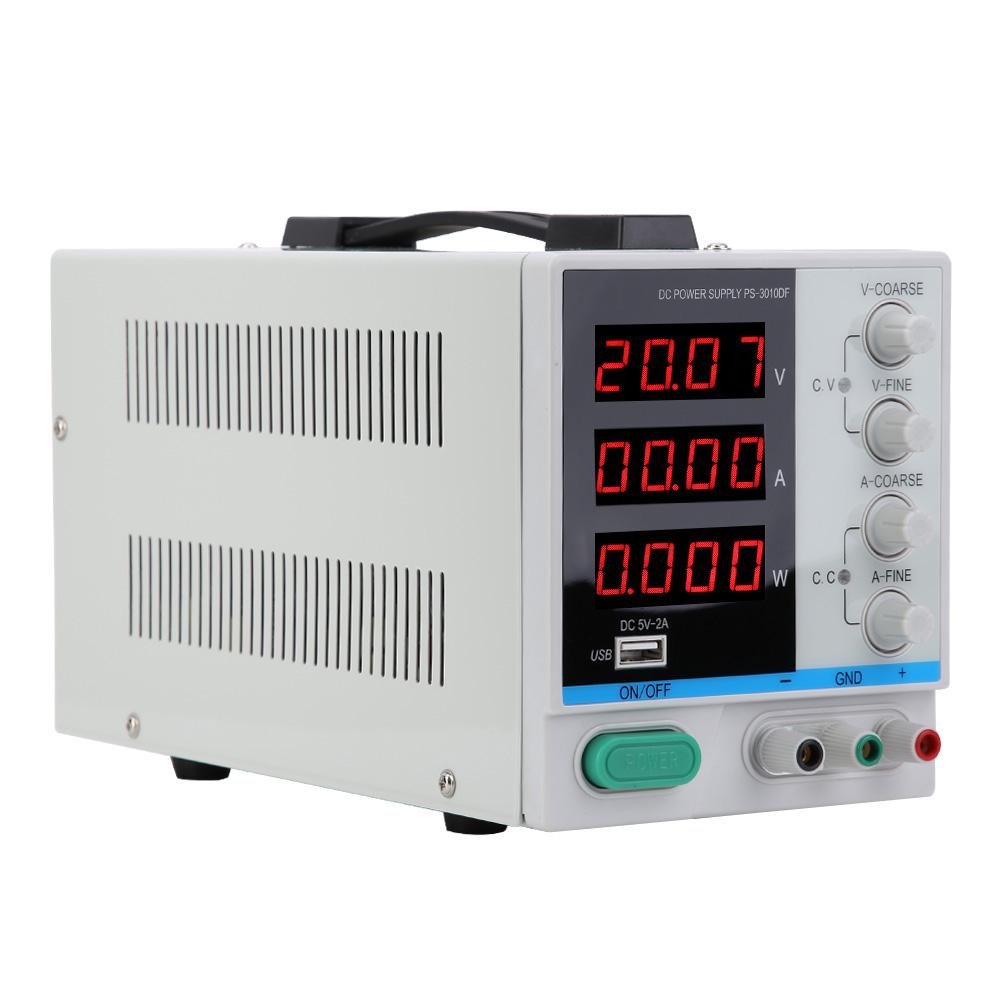 LW 3010DF 4 Digit LED Display Switching Regulated DC Power Supply  10A