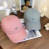 Korean Peaked Cap Embroidery Snapback Cap Simple Baseball Hat  Spring Summer