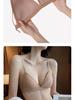 French Triangle Cup Lace Bra: Breathable, Wire-Free, Sexy Back Design for a Small Chest