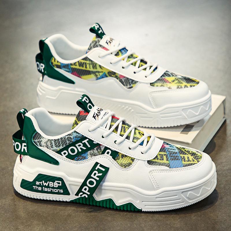 

Модные мужские кроссовки PARZIVAL, классические дышащие повседневные туфли, мужские туфли на шнуровке, модные повседневные нескользящие вулканизированные туфли Tenis Masculino 44