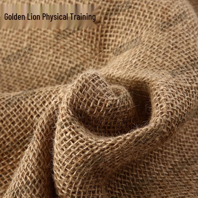 Golden Lion Thickened Jute Linen Fabric Sheets