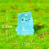 Micro Ornament Landscape Cute Noctilucent Bear For Home And Garden Decoration